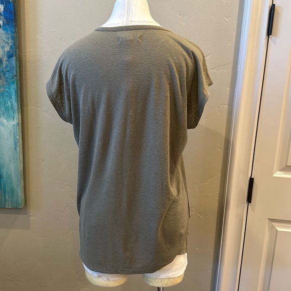 Madewell Linen Tshirt - Picture 2 of 2